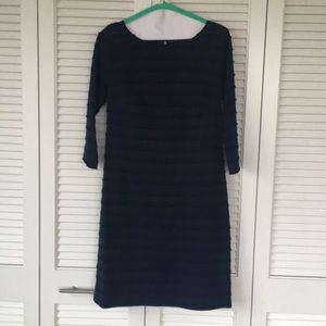 Fun Trina Turk navy shift mini dress size 4